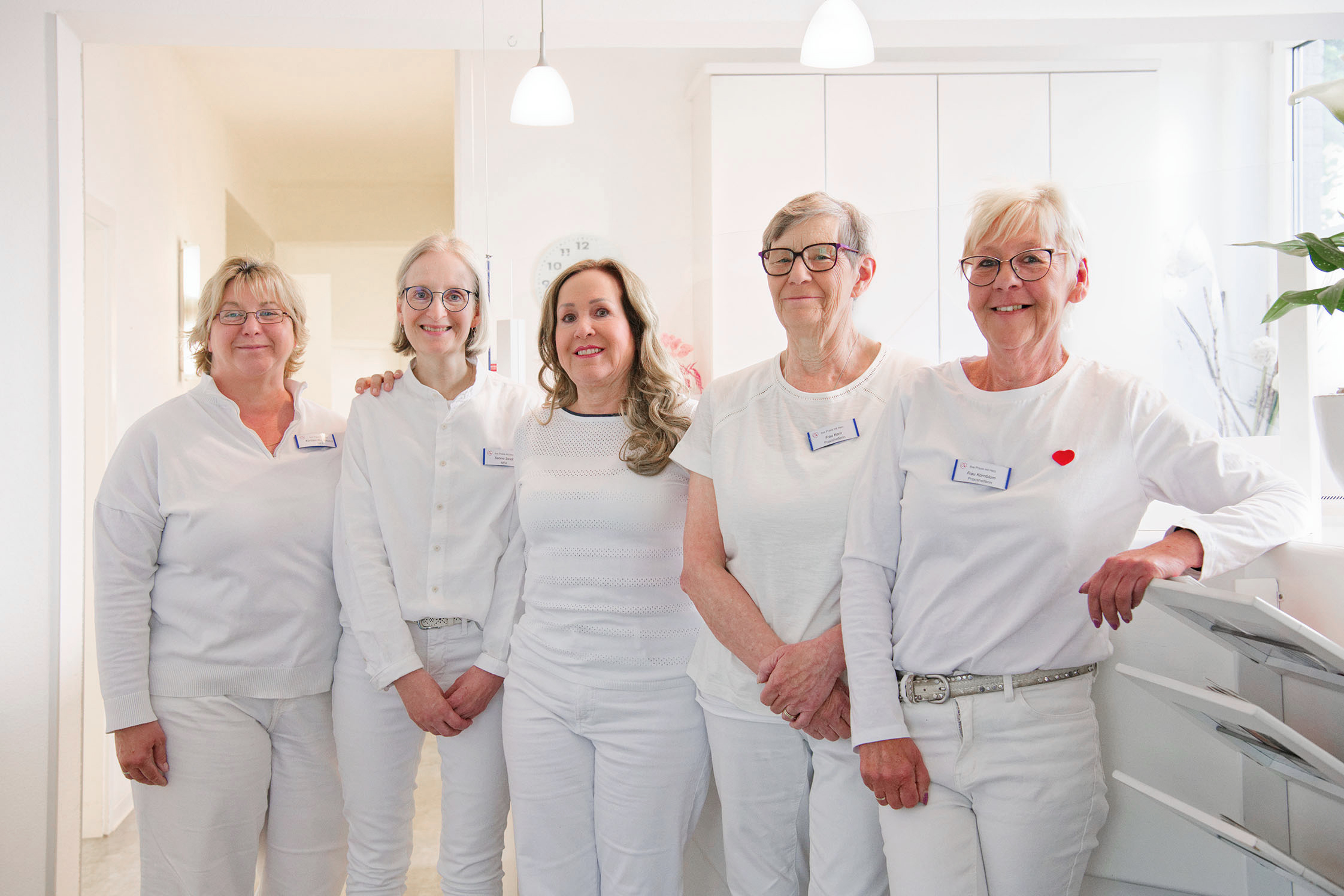 Team der Hausarztpraxis Dr. Uta Boddenberg