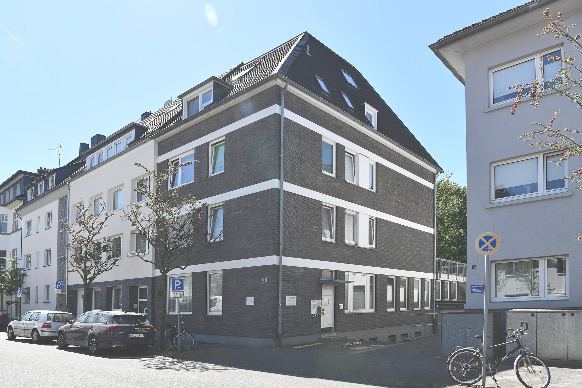Gut erreichbar in Hilden